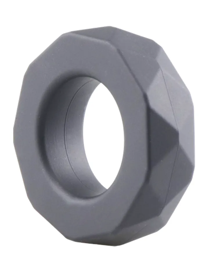 Deluxe Silicone Cock Ring Black - Gaiļa gredzens 1 [full]