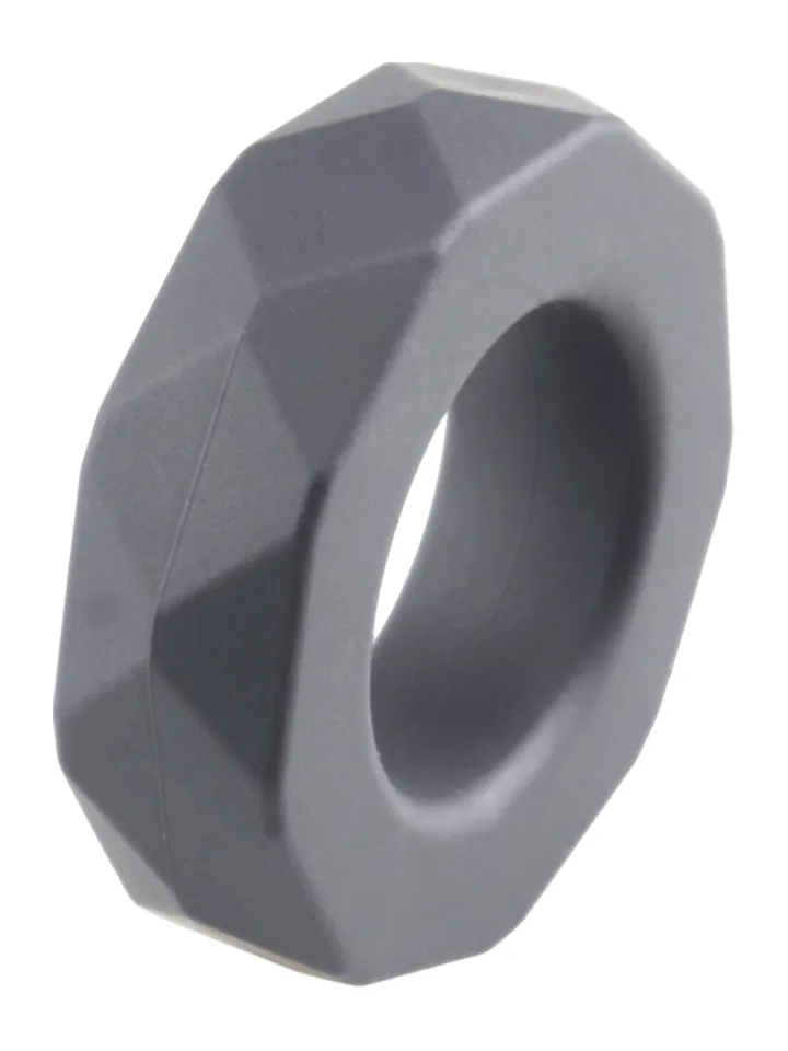 Deluxe Silicone Cock Ring Black - Gaiļa gredzens 2 [full]