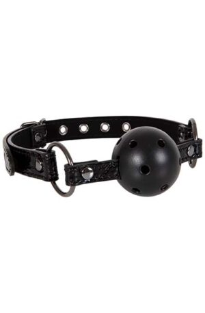 Diabolique Ball Gag Black - Gag bumba 1