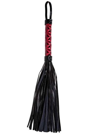 Diabolique Dark Flogger Red - Floggers 1