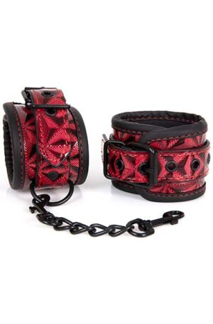 Diabolique Dark Handcuffs Red - Rokudzelži 1