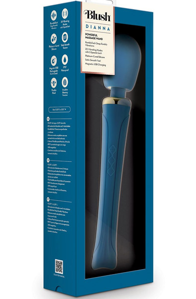 Dianna Powerful Massage Wand 31 cm - Burvju nūjiņa / masāžas zizlis 8