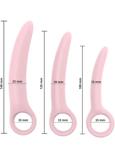 Dilators Set For Pelvic Floor Exercises - Dilatatora pakete 2