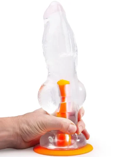 Dinoo Primal Allo Clear 30 cm - XL dildo 2