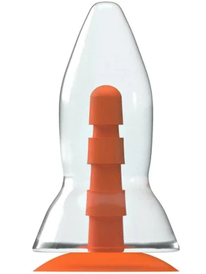 Dinoo Primal Anky Clear 21 cm - XL Buttplug 1