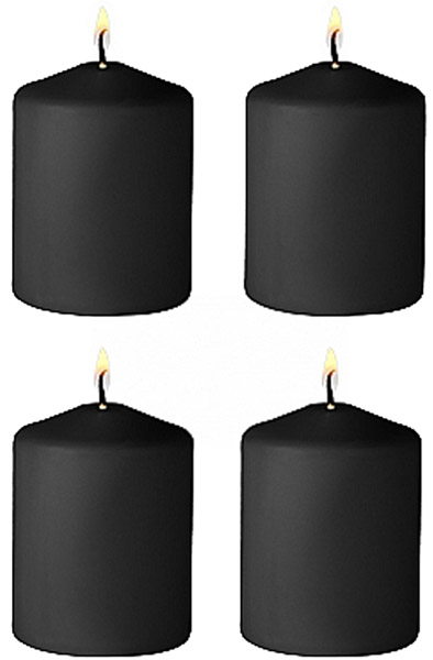 Disobedient Smell Tease Candles 4-pack - Karstas vaska sveces 1