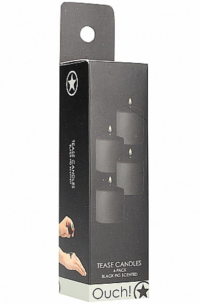 Disobedient Smell Tease Candles 4-pack - Karstas vaska sveces 3