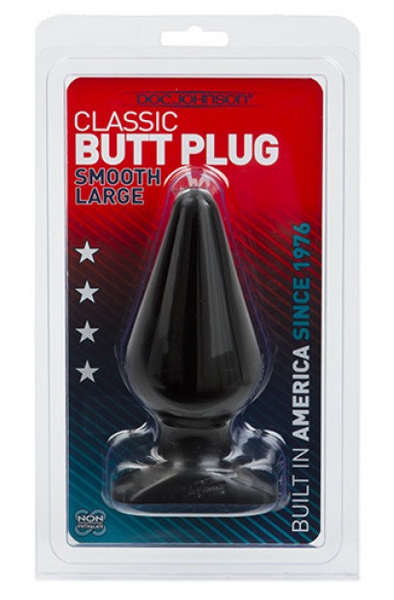 Doc Johnson Butt Plug Large Black - Anālais spraudnis 2