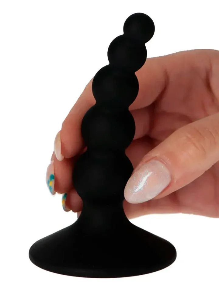 Domino Ass Punisher Silicone Black - Anālais spraudnis 1