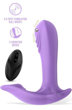 Donnyel Panty Vibe With G-spot Ball & Remote Control - G punkta vibrators 1