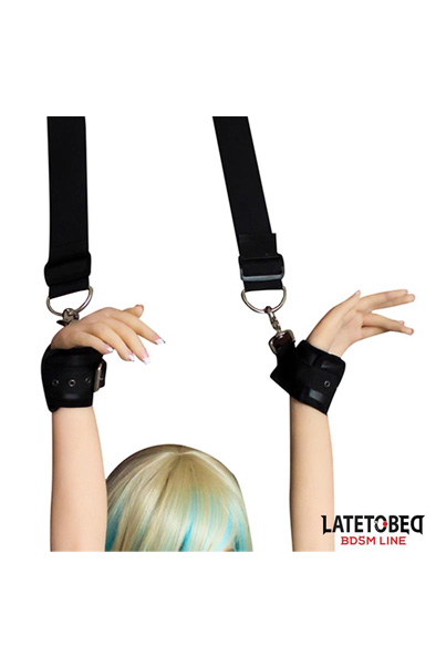 Door Swing Nylon Bind Neoprene Wrist Cuffs - Amata meistars 2