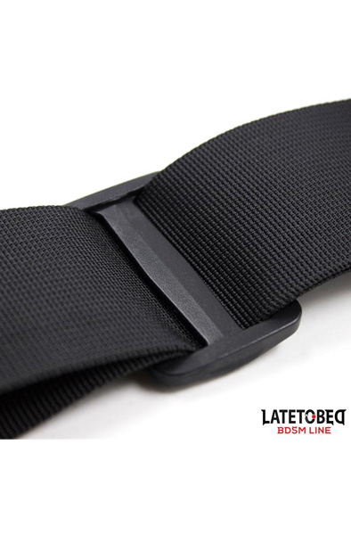 Door Swing Nylon Bind Neoprene Wrist Cuffs - Amata meistars 6