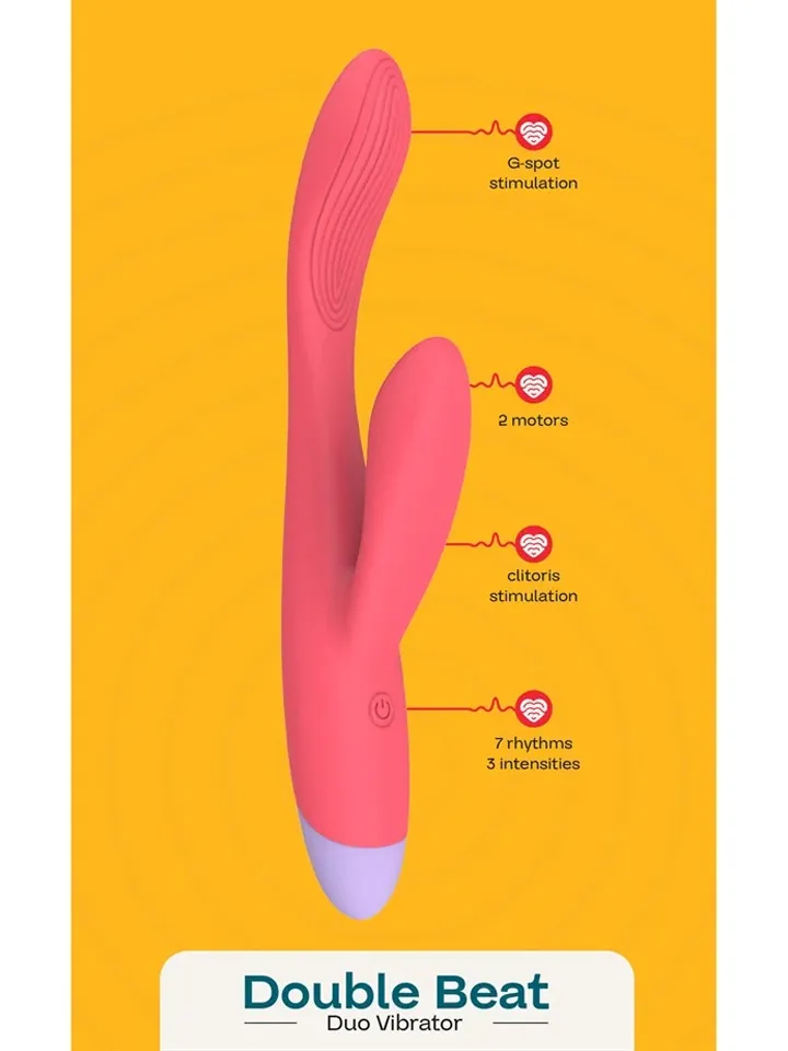 Double Beat Duo Vibrator - Trušu vibrators 2 [full]