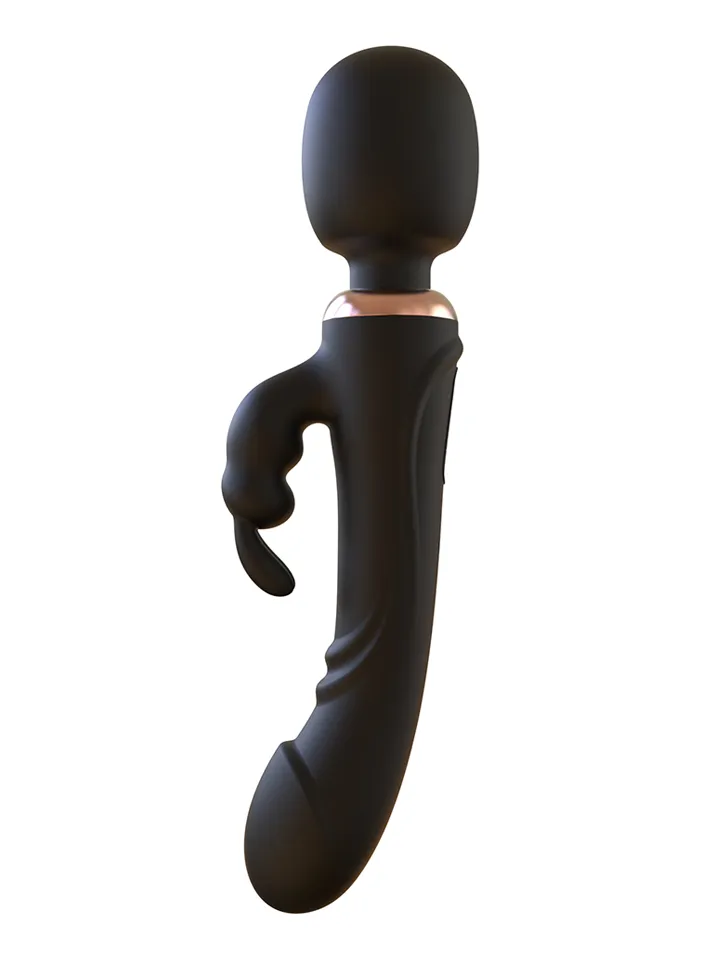 Double-Ended Rabbit Wand Vibrator - Burvju nūjiņa / masāžas zizlis 1 [full]