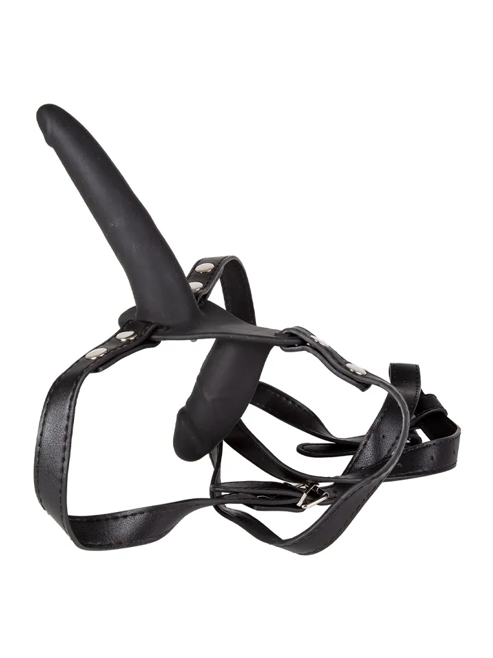 Double Silicone Dildos Strap-On Black - Dubultā dildo siksna 2 [full]