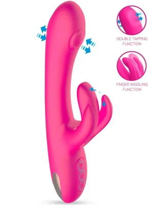 Double Tapping & Finger Wiggling Vibe - Trušu vibrators 1