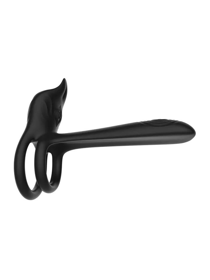 Double Vibrating 10 Functions Ring With Remote - Vibrējošs gaiļa gredzens 3 [full]