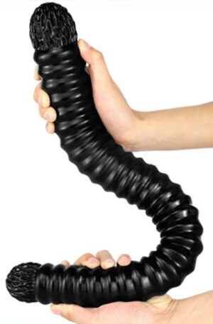 DoublePlayz Big Tortos Dildo Black 55 cm - Īpaši garš anālais dildo 1