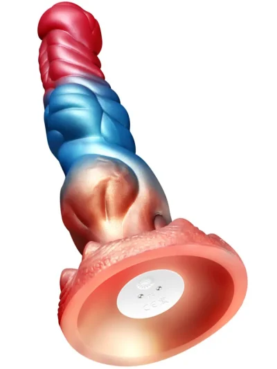 Drakolis Vibrating & Heating Dildo 25 cm - Dragon dildo 3