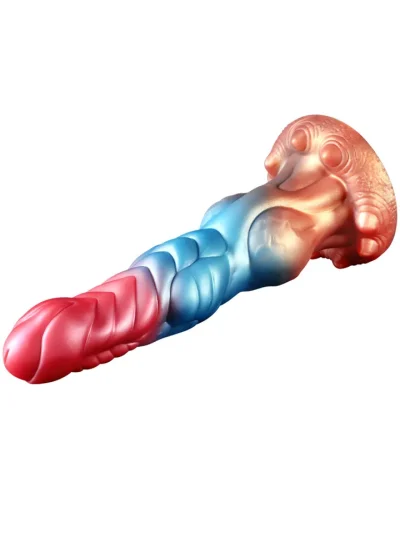 Drakolis Vibrating & Heating Dildo 25 cm - Dragon dildo 4
