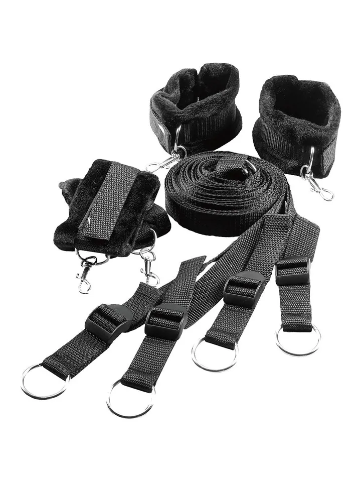 Dream Toys Blaze Bed Restraint Set - Plaukstas un potītes aproces 1 [full]