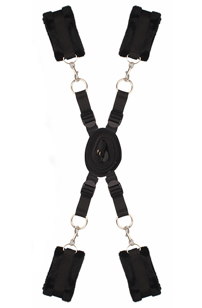 Dream Toys Blaze Bed Restraint Set - Plaukstas un potītes aproces 2