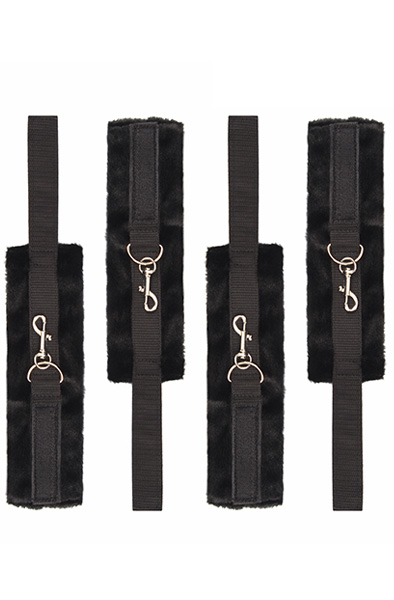 Dream Toys Blaze Bed Restraint Set - Plaukstas un potītes aproces 3