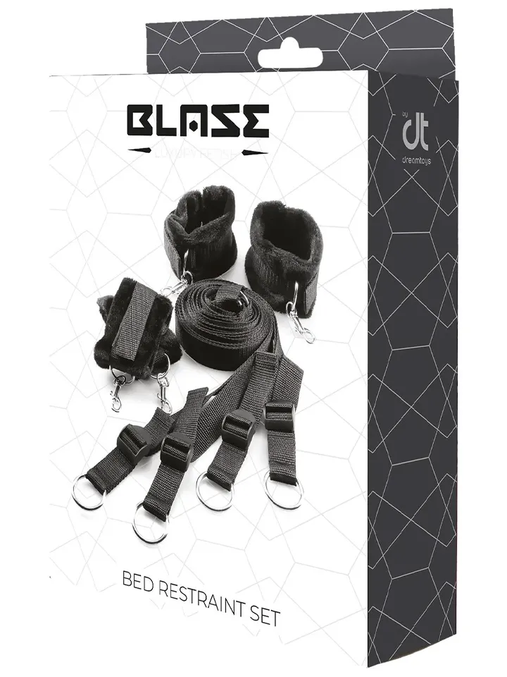 Dream Toys Blaze Bed Restraint Set - Plaukstas un potītes aproces 4