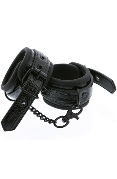 Dream Toys Blaze Handcuff Croco Black - Rokudzelži 1