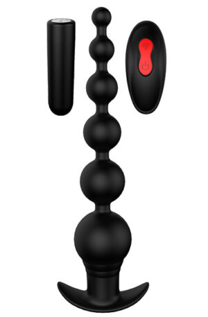 Dream Toys Cheeky Love Remote Graduating Beads - Anālās bumbiņas ar tālvadību 1