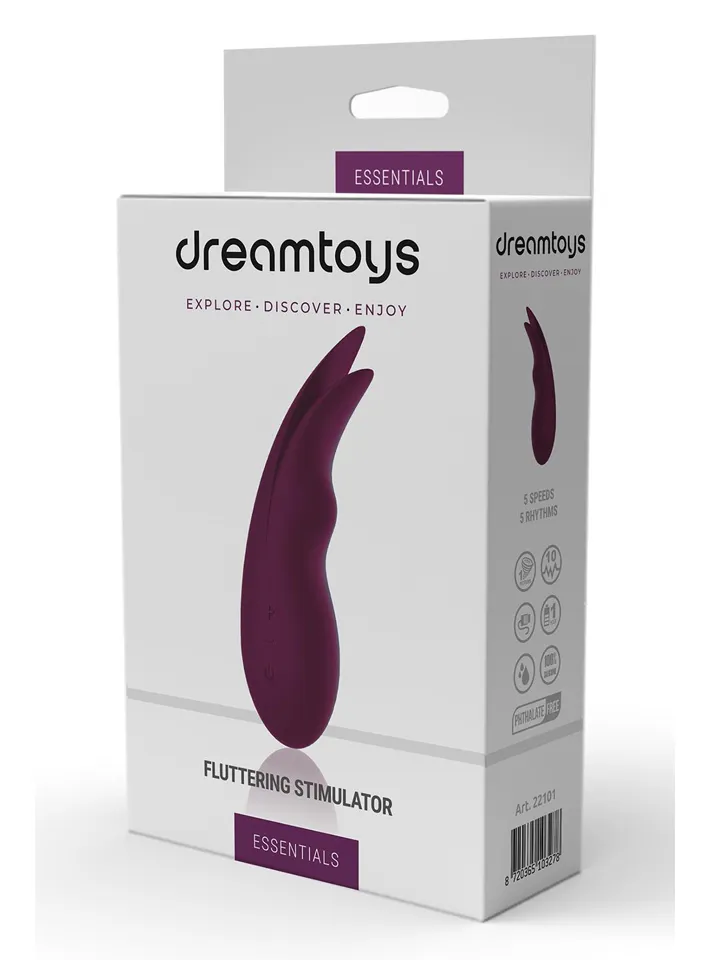 Dream Toys Fluttering Stimulator Purple - Klitora vibrators 3 [full]