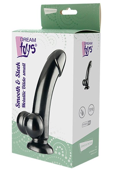 Dream Toys Metallic Design Dildo 14 cm - Dildo 2
