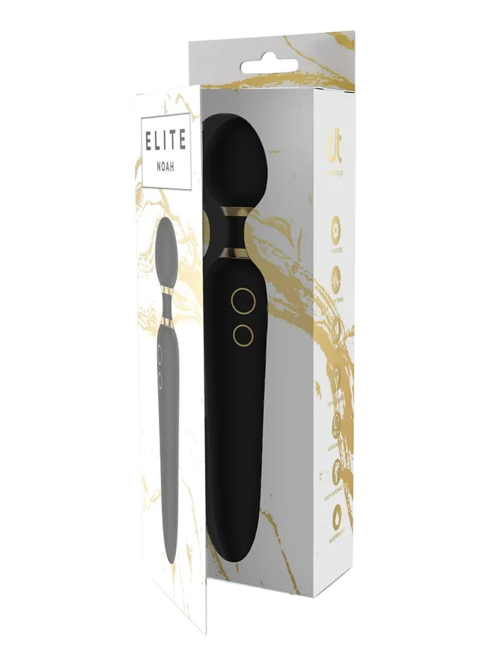 Dream Toys Noah Dual Wand Vibrator - Burvju nūjiņa / masāžas zizlis 4 [full]