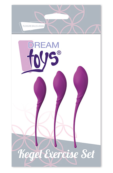 Dream Toys Pleasure Balls & Eggs Kegel Exercise Set - Kegela bumbiņas 2