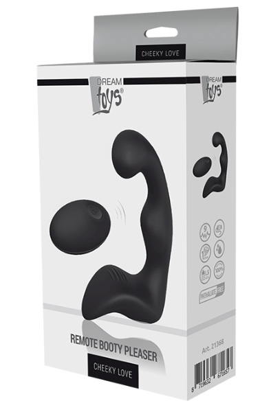 Dream Toys Remote Booty Pleaser Black - Prostatas vibrators ar tālvadības pulti 2
