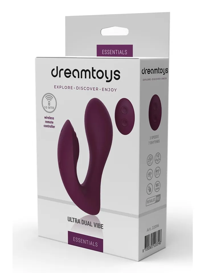 Dream Toys Ultra Dual Vibe Purple - Vibrators 4 [full]