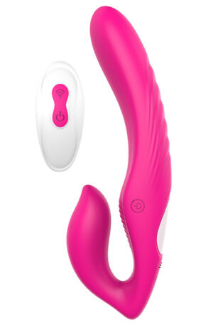 Dream Toys Vibes Of Love Remote Double Dipper - Strap-on 1