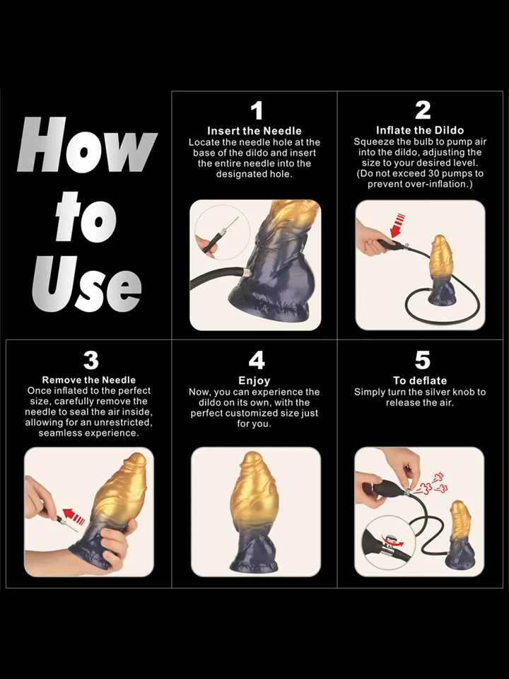 Dual Density Inflatable Dildo Yellow/Blue 19 cm - Piepūšamais dildo 3 [full]