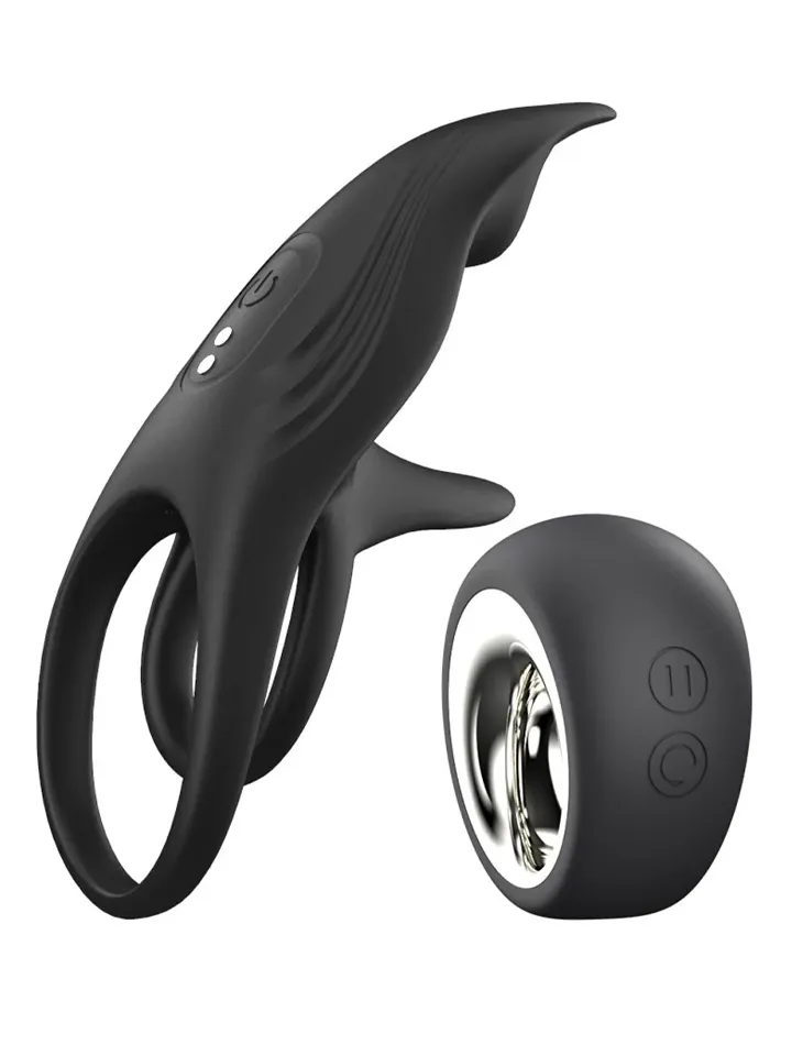 Duet Pulse C-ring With Remote - Vibrējošs gaiļa gredzens 1 [full]