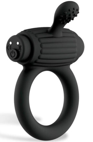 Dully Silicone Vibrating Penis Ring USB - Vibrējošs gaiļa gredzens 1