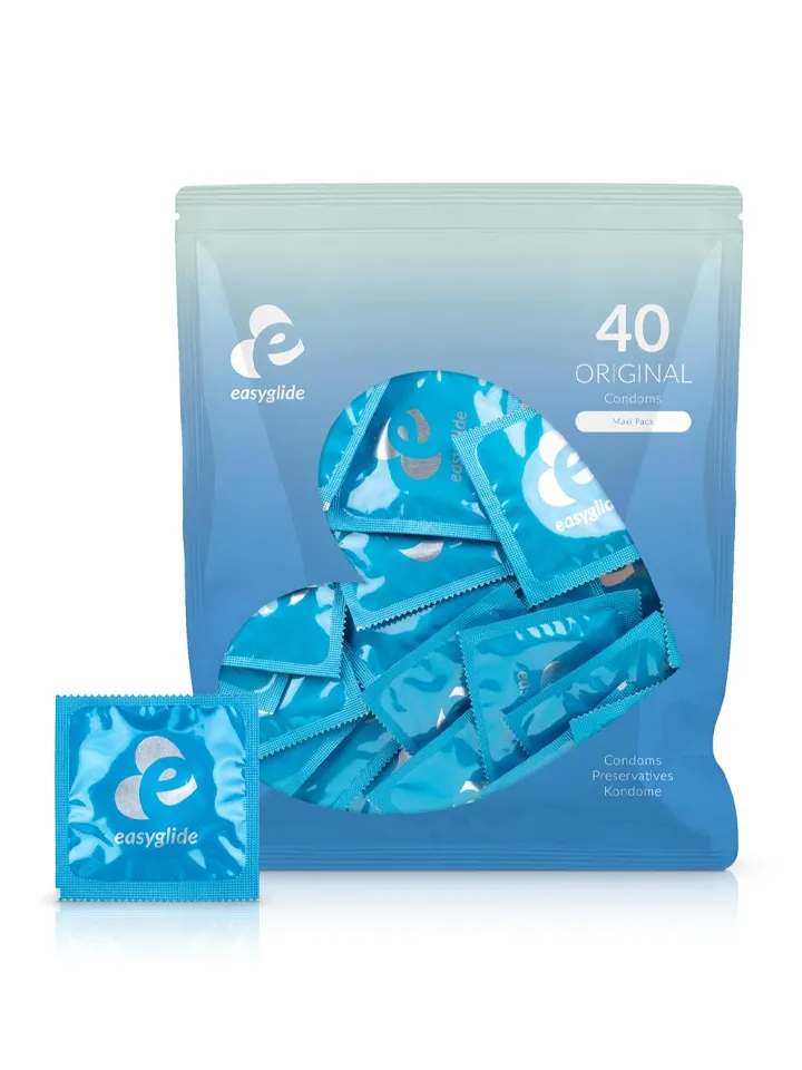 EasyGlide Original Condoms 40-pack - Prezervatīvi 1 [full]