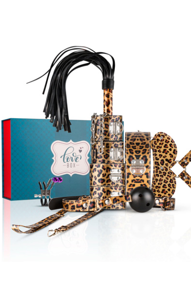 Easytoys BDSM Set Leopard - Verdzības komplekts 1