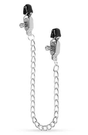 Easytoys Big Nipple Clamps With Chain 45 cm - Krūšu skavas ar ķēdi 1