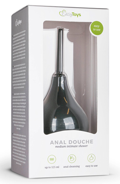 Easytoys Black Anal Douche Medium - Anālā duša 2