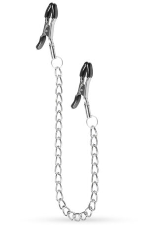 Easytoys Classic Nipple Clamps With Chain - Krūšu skavas ar ķēdi 1