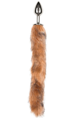Easytoys Fox Tail Plug No. 7 Silver - Dzīvnieka astes anālais spraudnis 1