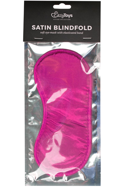 Easytoys Pink Satin Eye Mask - Akls 2
