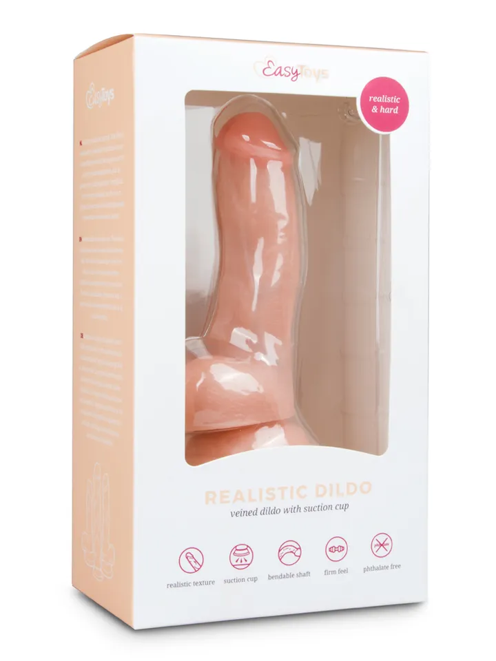 Easytoys Realistic Dildo Flesh 15 cm - Mazs dildo 3 [full]