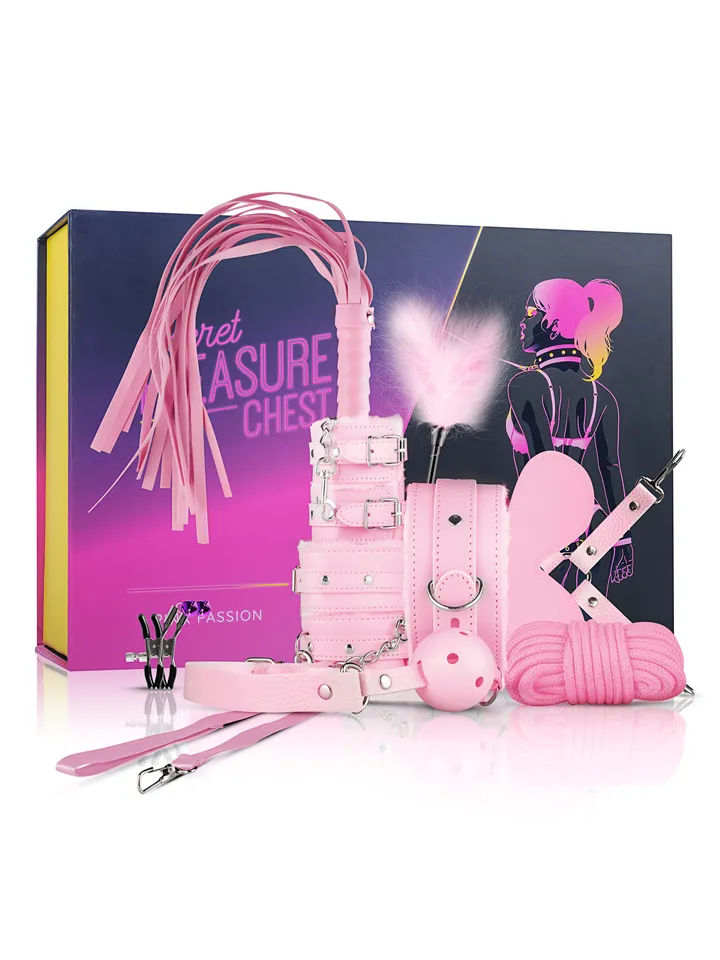 Easytoys Secret Pleasure Chest Pink - Verdzības komplekts 1 [full]