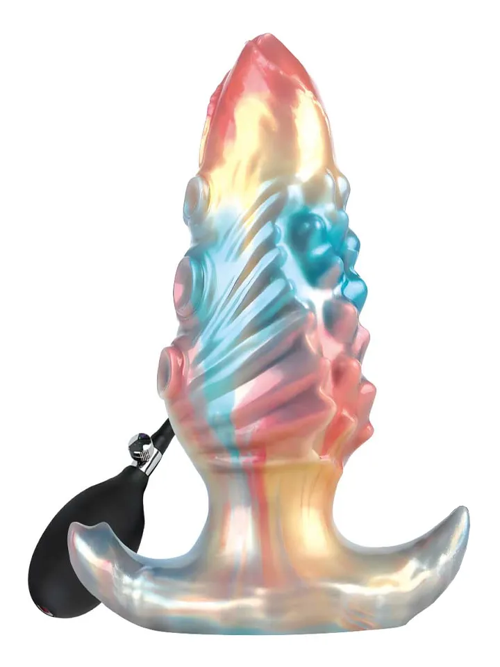 Ebon Leviathan Inflatable Monster Anal Plug 18 cm - Piepūšams anālais spraudnis 1 [full]